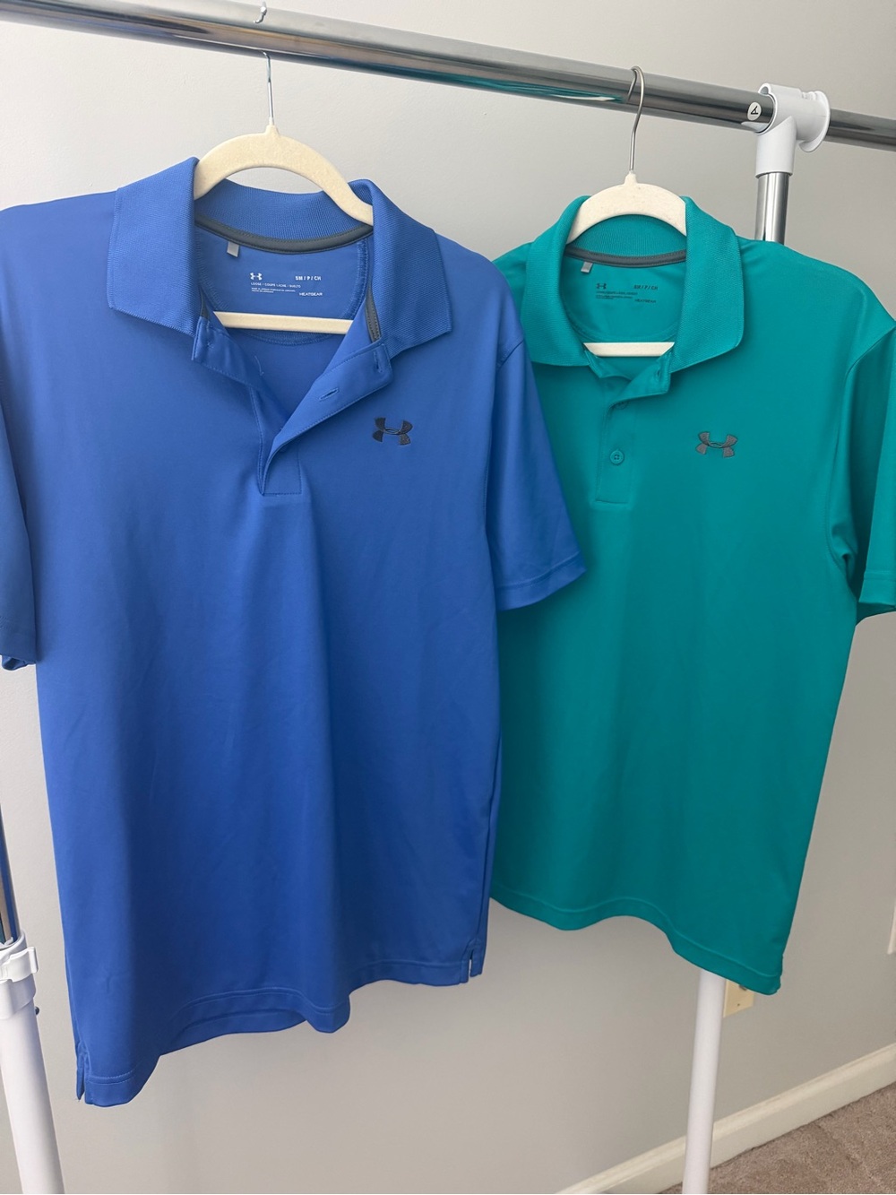 Bundle Of 2 - Under Armour Loose Fit Heat Gear Polo SM